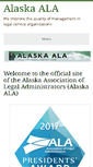 Mobile Screenshot of alaskaala.org