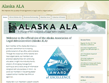 Tablet Screenshot of alaskaala.org